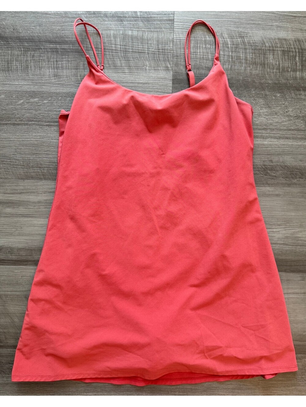 Abercrombie and Fitch Orange Athletic Dress Size Medium Petite
